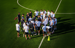 جانب من تحضيرات الفريق الأول لسداسي التتويج